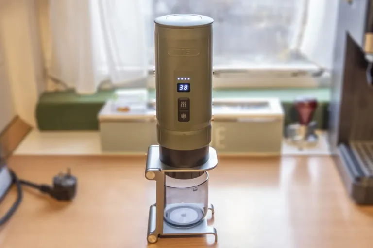 Hibrew H4C portable coffee maker test 23