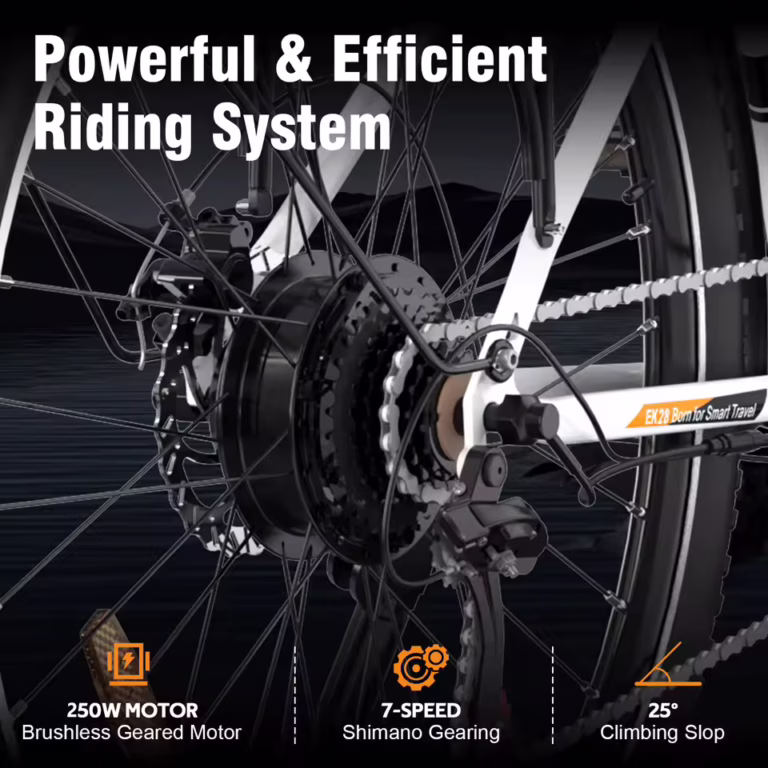 EVERCROSS TECH EK28 e-bike – Kintről harmadáron 11