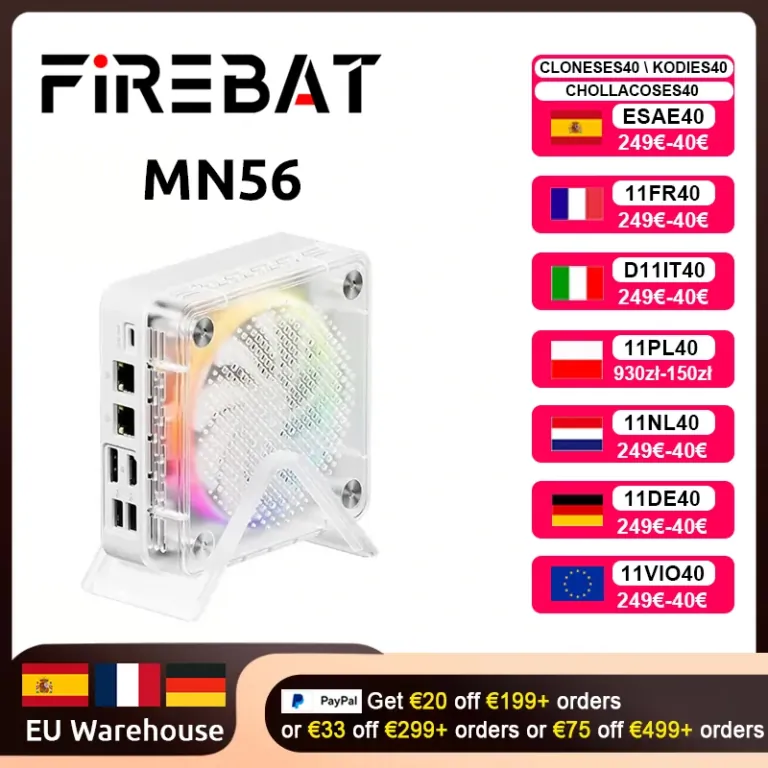 FIREBAT MN56 mini PC – Small, hot, powerful 2