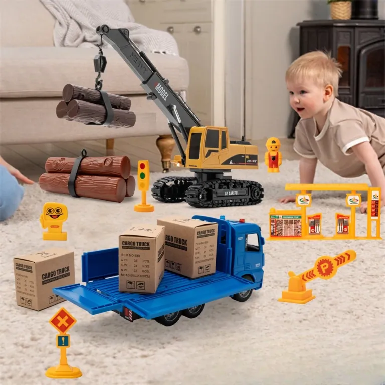 Az RC daru emel, a teherautó szállít és te csak vigyorogsz 3