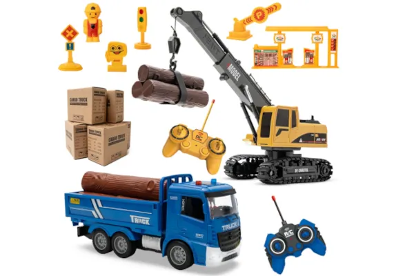 Az RC daru emel, a teherautó szállít és te csak vigyorogsz 1