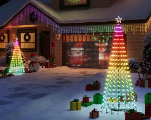 Govee Cone Tree Lights kúp alakú LED-es karácsonyfa teszt