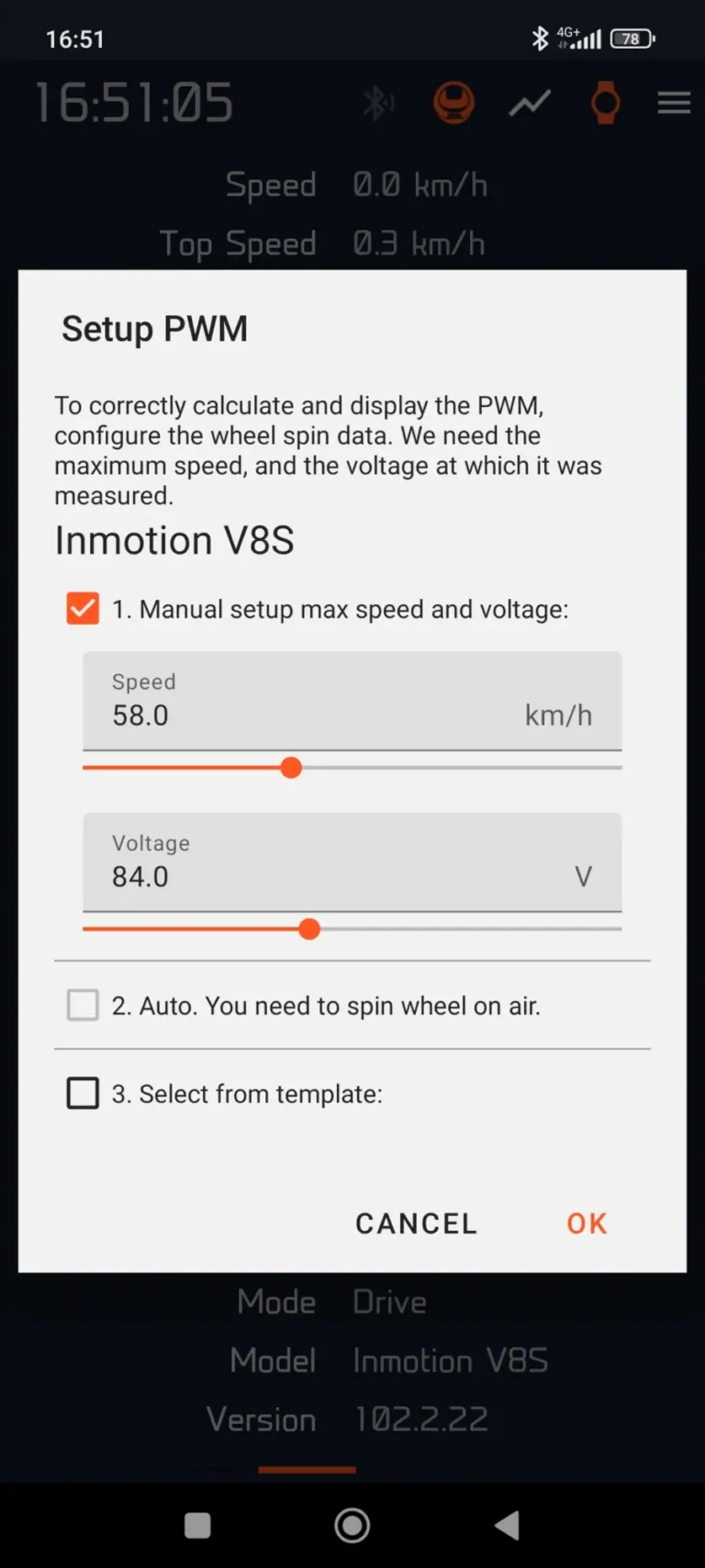 Inmotion V8S elektromos egykerekű teszt 34