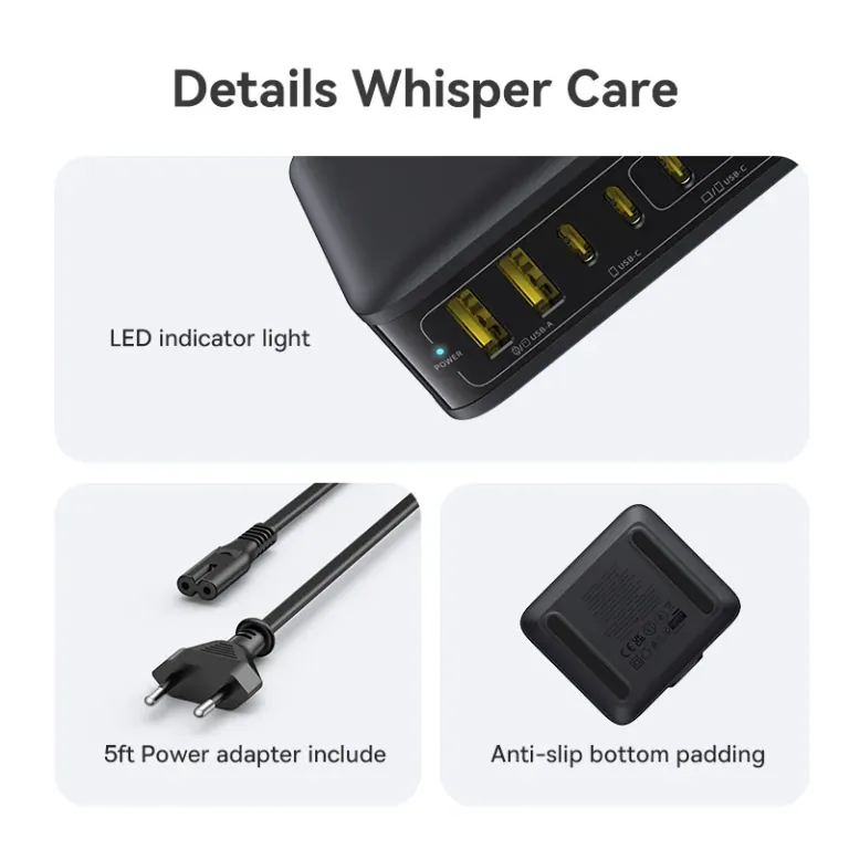 A Baseus asztali töltőállomás rendet vág a káoszban 11