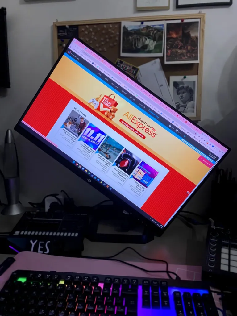 Titan Army P2710S gamer monitor teszt 9