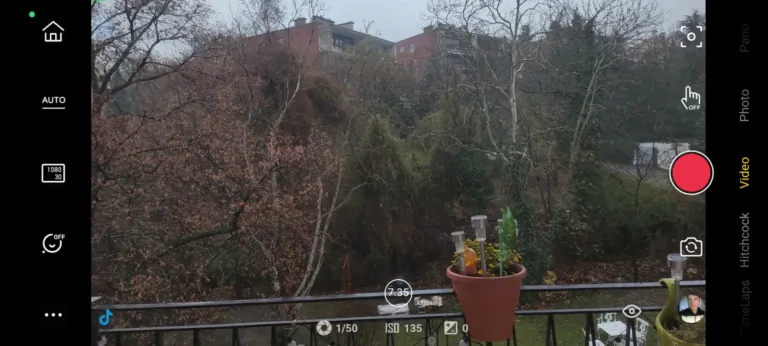 Vevor CM8 elektronikus gimbal teszt 21