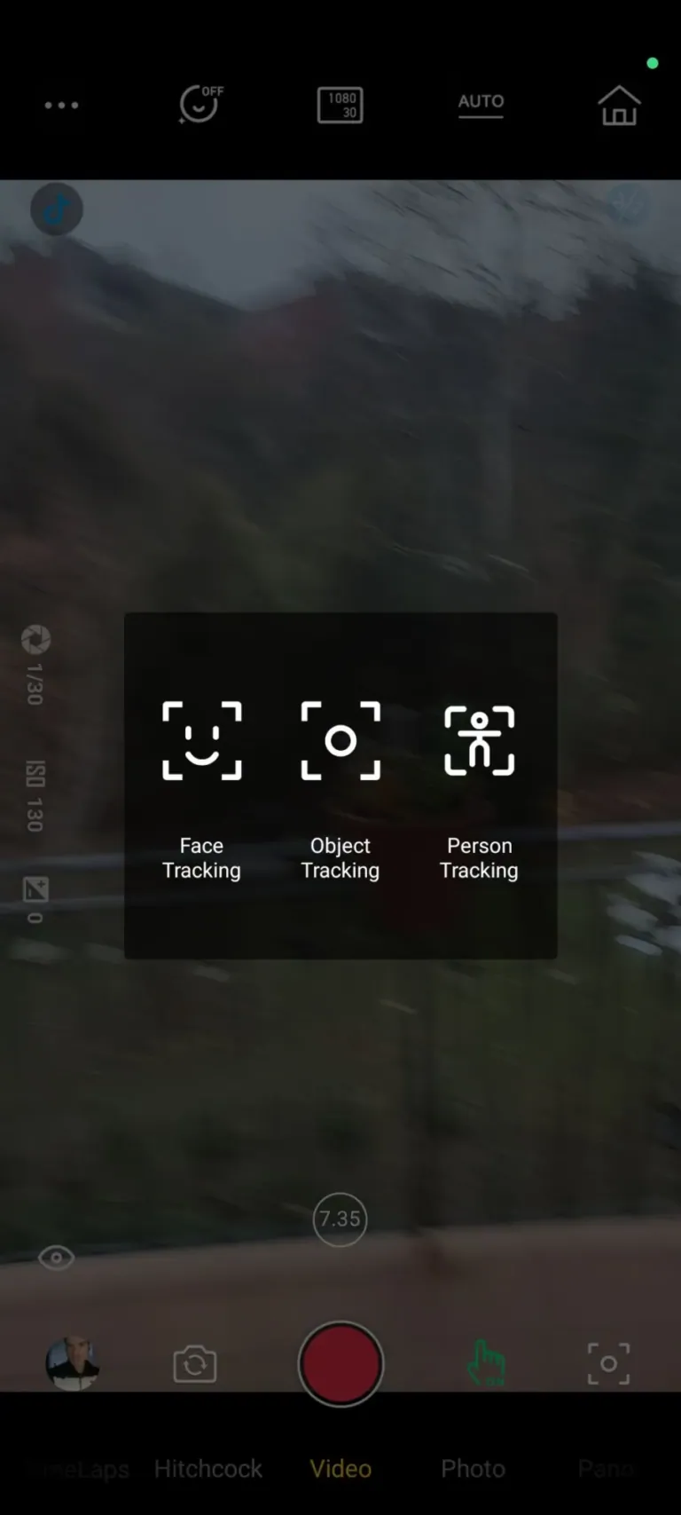Vevor CM8 elektronikus gimbal teszt 23