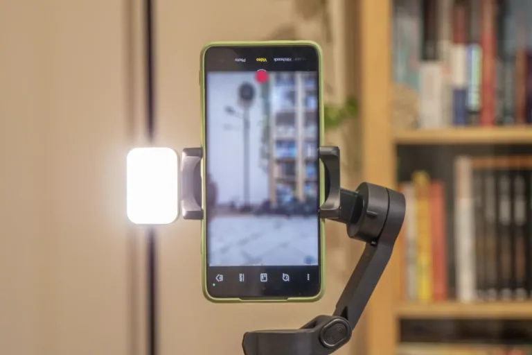 Vevor CM8 elektronikus gimbal teszt 18