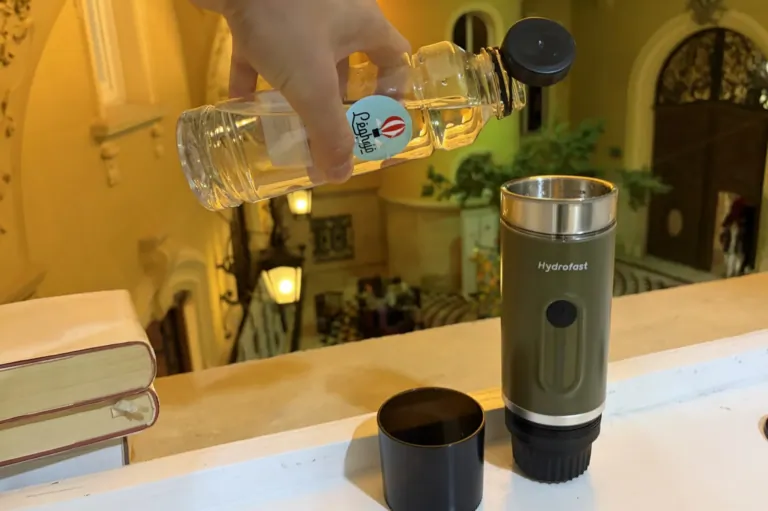 Hydrofast PO-100 hordozható kávéfőző teszt 13