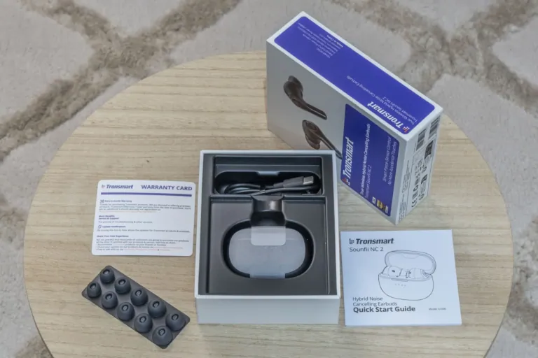 Tronsmart Sounfii NC 2 Bluetooth fülhallgató teszt 4