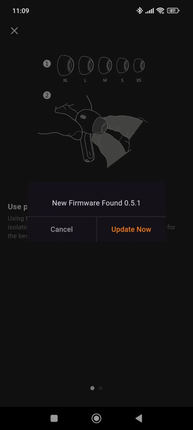 Tronsmart Sounfii NC 2 Bluetooth fülhallgató teszt 14