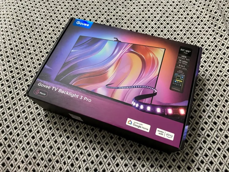 Govee TV Backlight 3 Pro TV háttérvilágítás teszt 2