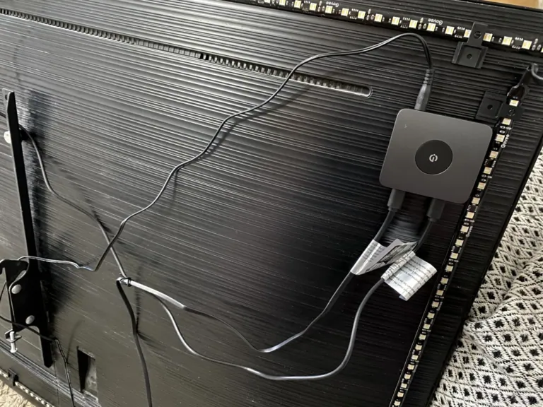 Govee TV Backlight 3 Pro TV háttérvilágítás teszt 13