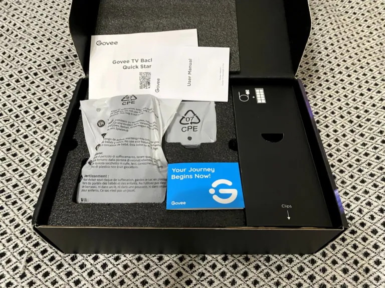 Govee TV Backlight 3 Pro TV háttérvilágítás teszt 5