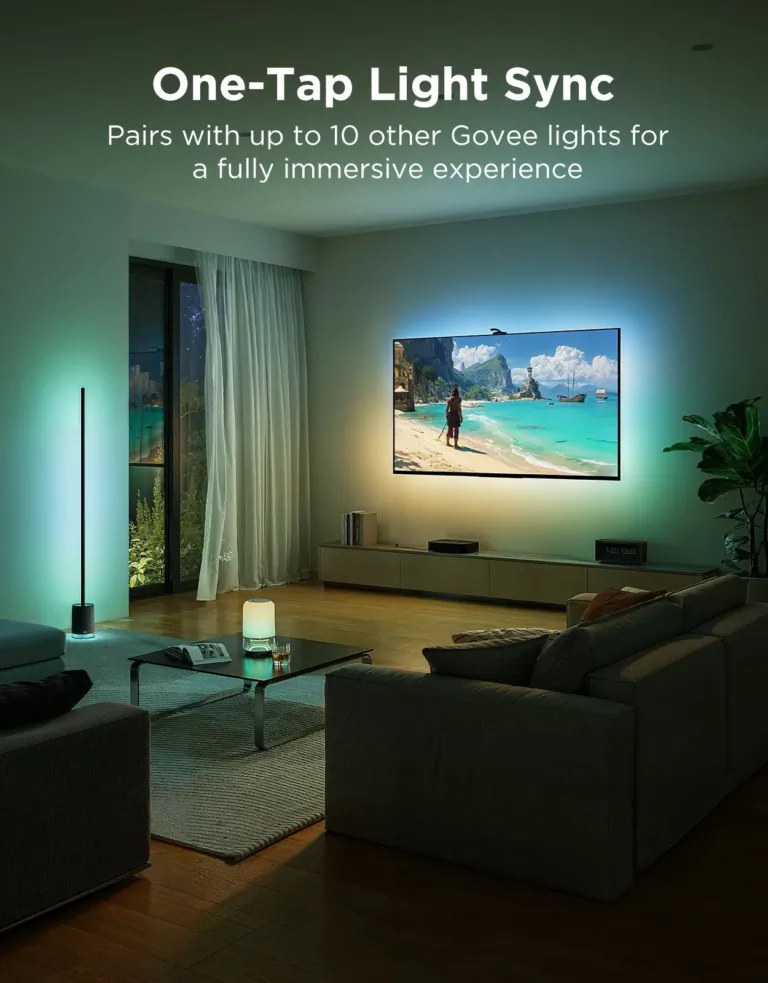 Govee TV Backlight 3 Pro TV háttérvilágítás teszt 21