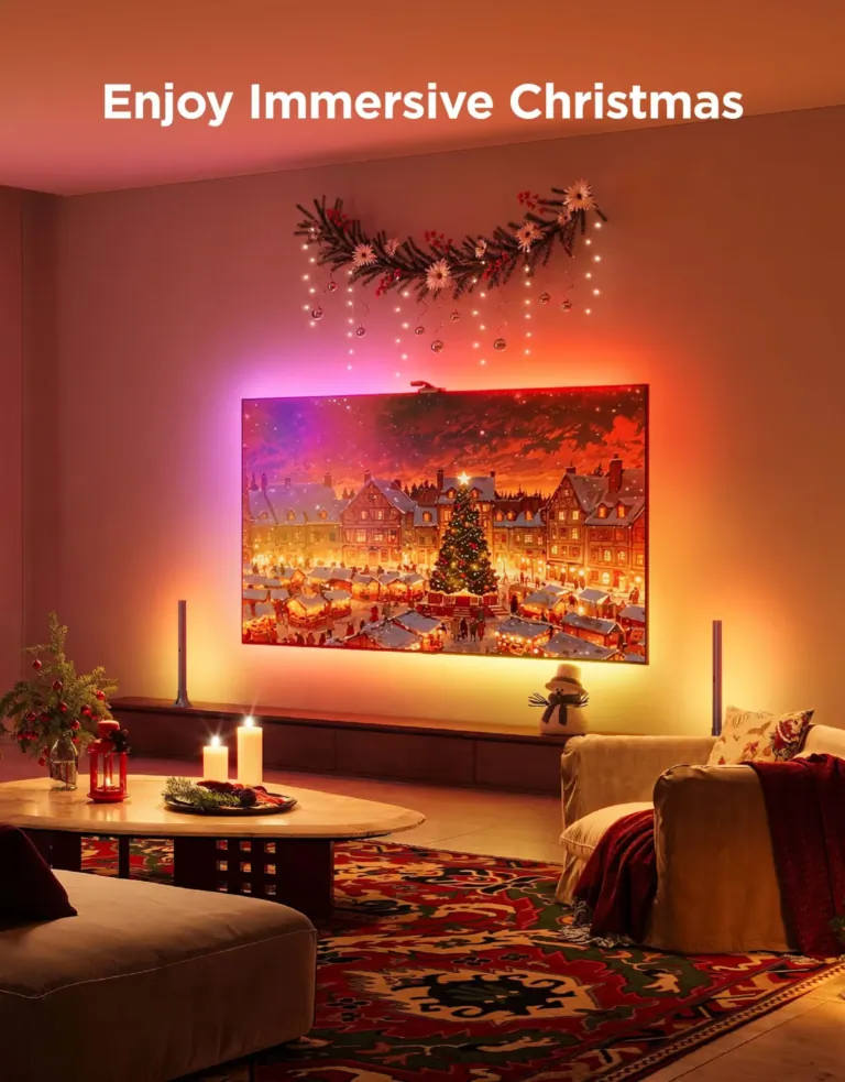 Govee TV Backlight 3 Pro TV háttérvilágítás teszt 22