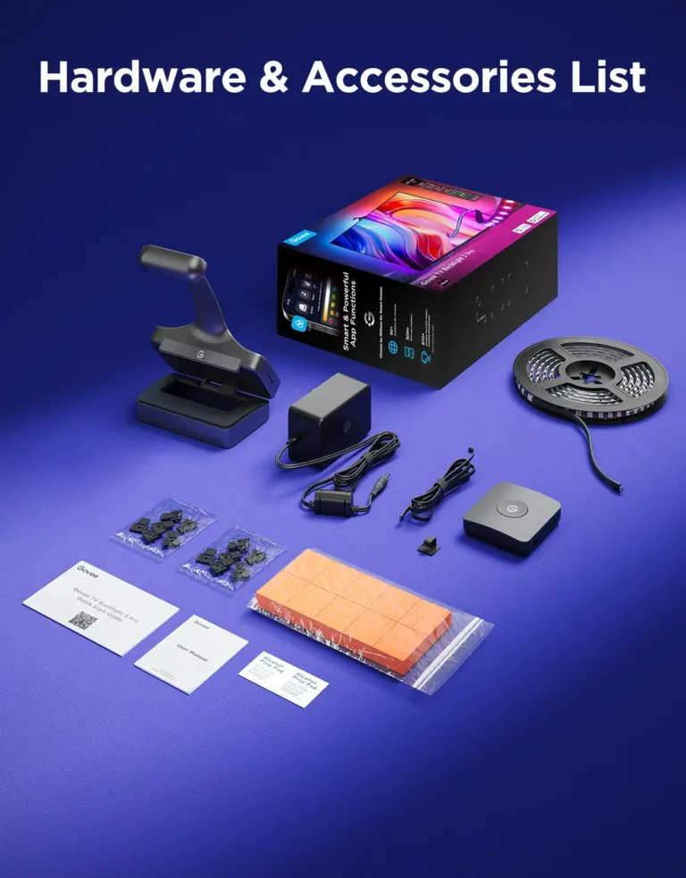 Govee TV Backlight 3 Pro TV háttérvilágítás teszt 23