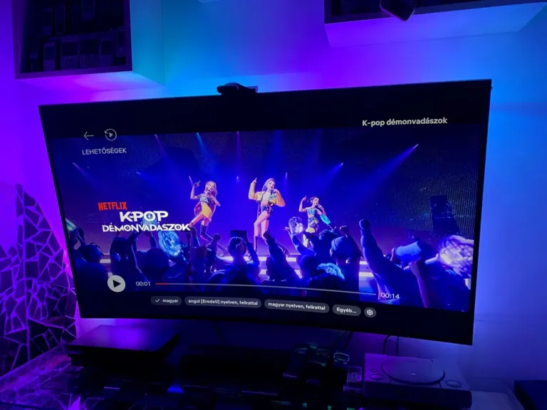 Govee TV Backlight 3 Pro TV háttérvilágítás teszt 37