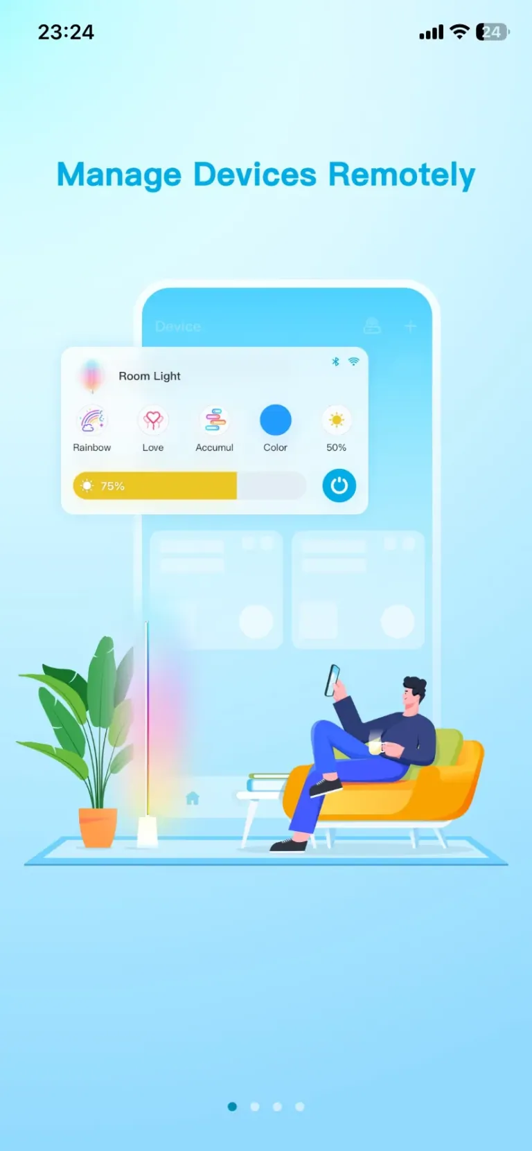 Govee TV Backlight 3 Pro TV háttérvilágítás teszt 39