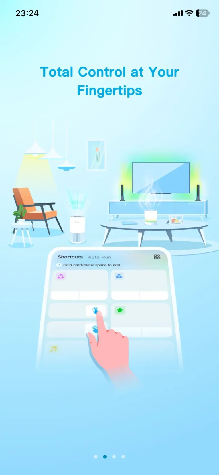 Govee TV Backlight 3 Pro TV háttérvilágítás teszt 40