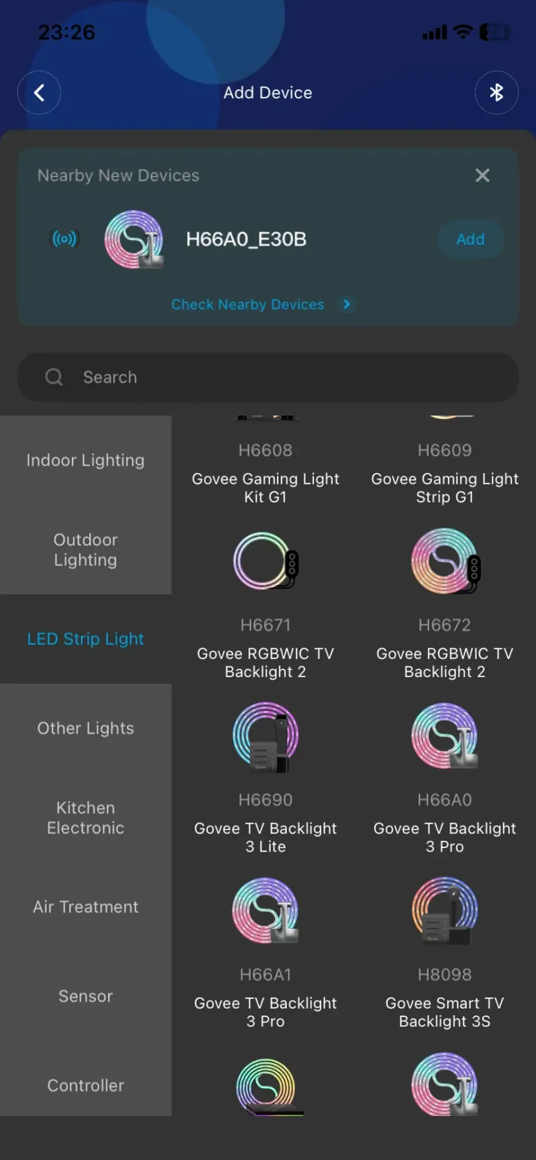 Govee TV Backlight 3 Pro TV háttérvilágítás teszt 44