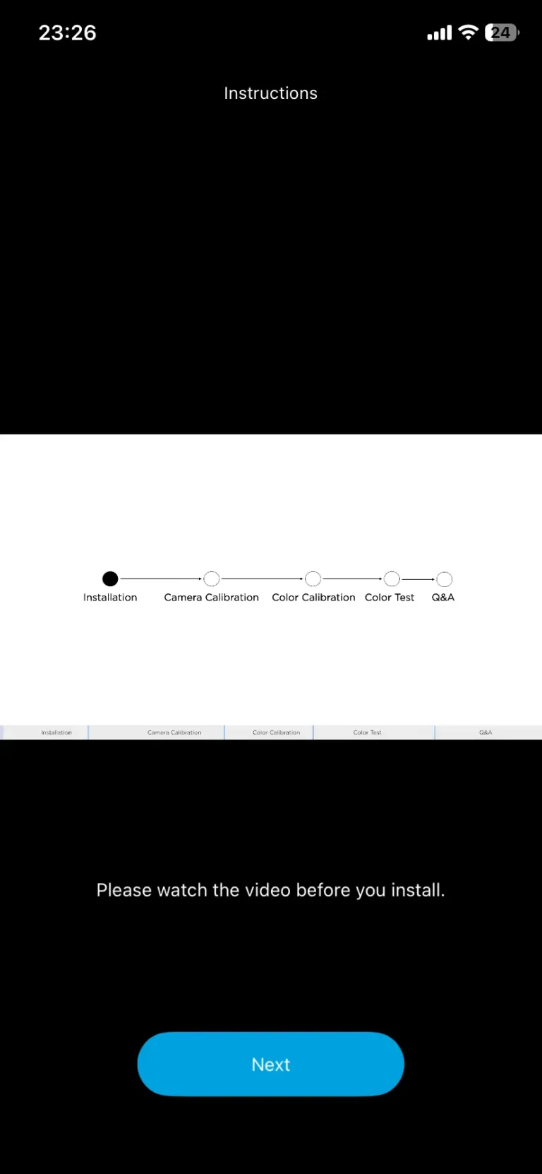 Govee TV Backlight 3 Pro TV háttérvilágítás teszt 47