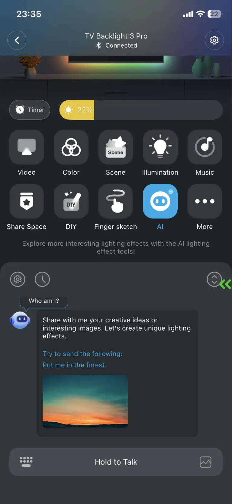 Govee TV Backlight 3 Pro TV háttérvilágítás teszt 62
