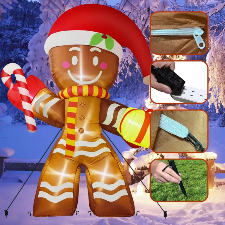 A karácsony túlcsordul: jópofa, LED-es, felfújható figurák 17