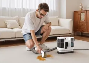 Lubluelu V8 szőnyegtisztító: folt nincs