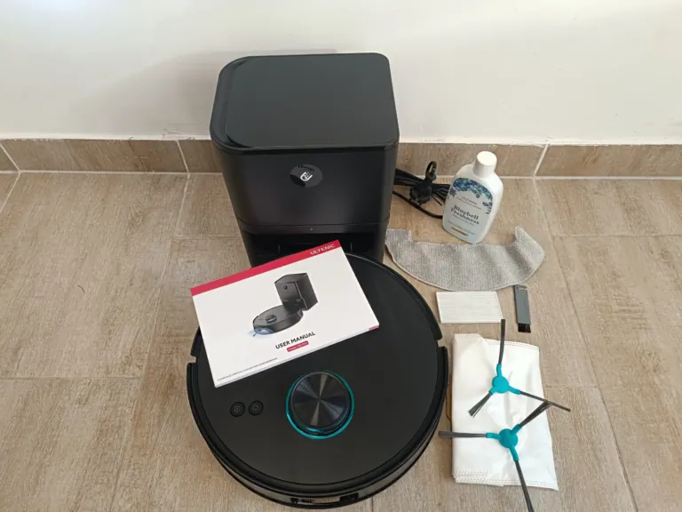 Ultenic T20 Pro önürítős robotporszívó teszt 9