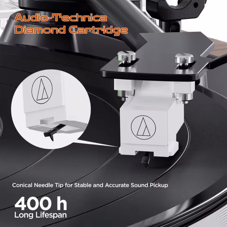 XJ-HOME XJ-H03 lemezjátszó: retró hangulat, modern extrák 5