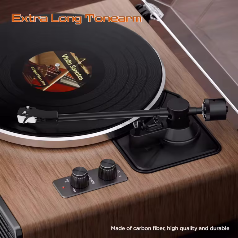 XJ-HOME XJ-H03 lemezjátszó: retró hangulat, modern extrák 6