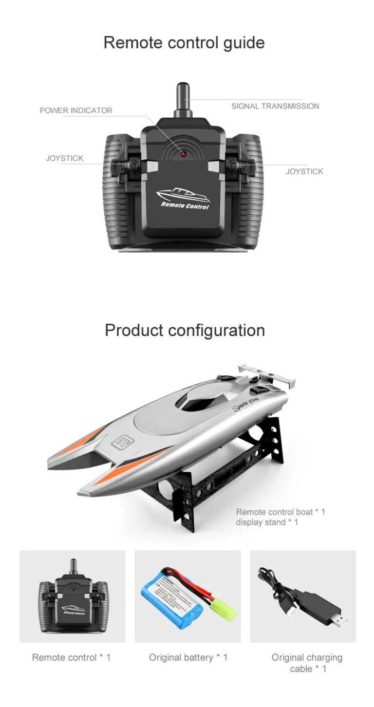 CONUSEA RC versenyhajó – A tó felszínének kis villámja 10