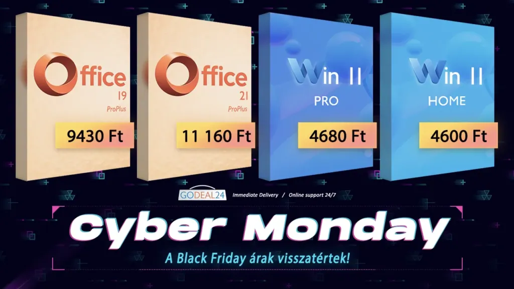 Visszatértek a BF árak: Cyber Week akció a Godeal24-en 1