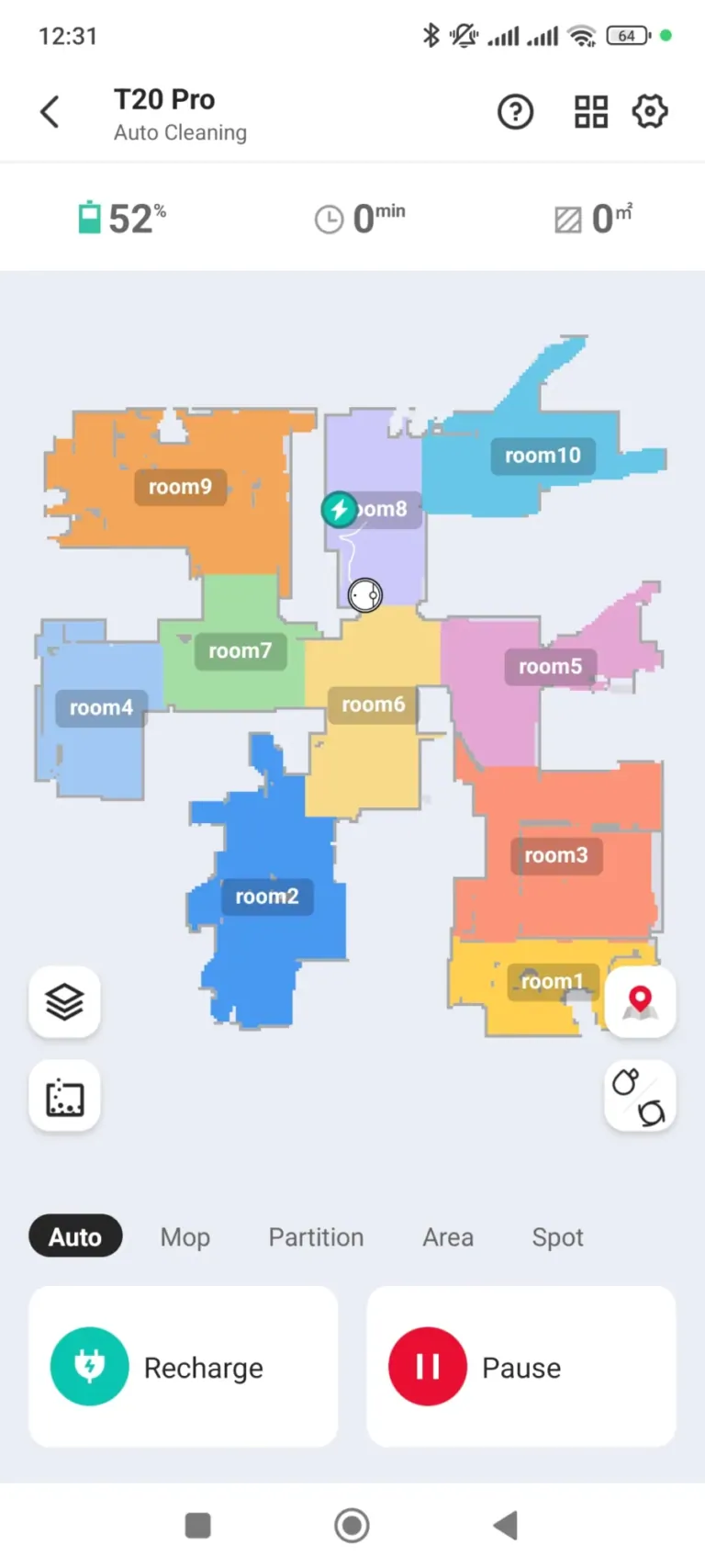 Ultenic T20 Pro önürítős robotporszívó teszt 13