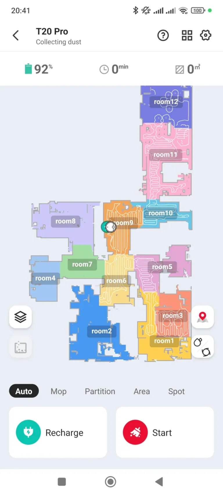 Ultenic T20 Pro önürítős robotporszívó teszt 19