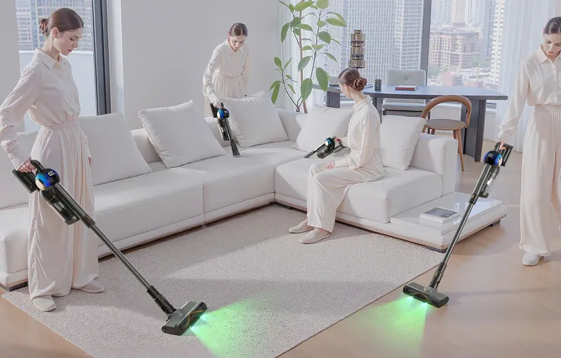 Kevesebb melóval több tisztaság – JIGOO V700 állóporszívó 1