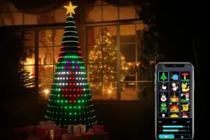 Elfeland karácsonyfa világítás – Színek, ritmus, kontroll