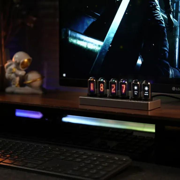 IPS Nixie-csöves ébresztőóra, ami tuti megbabonáz 13