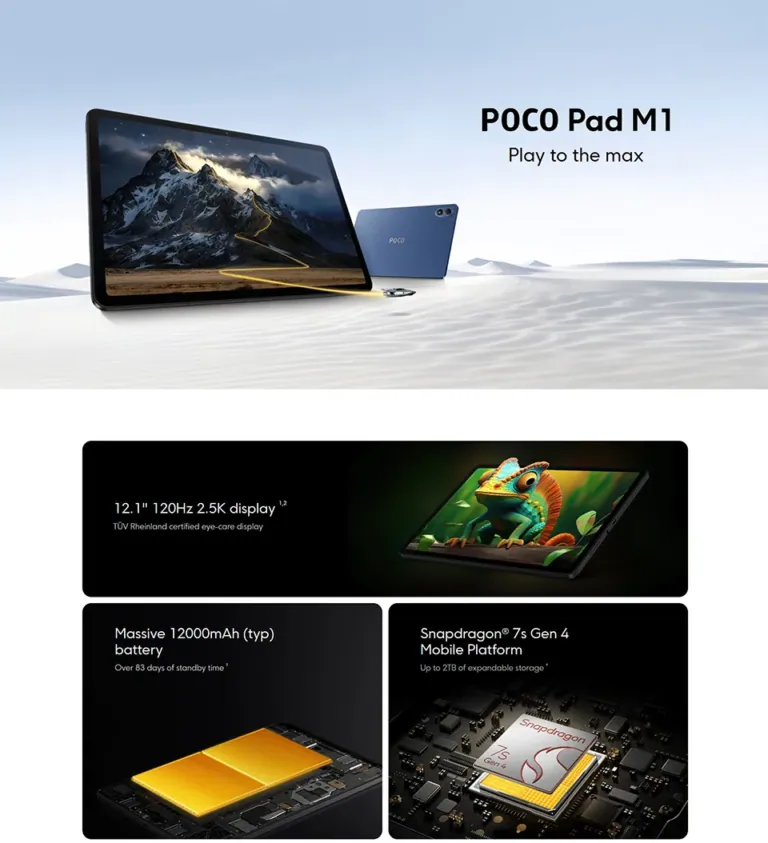Így lesz a POCO Pad M1 tablet az egyik legjobb vétel idén 7