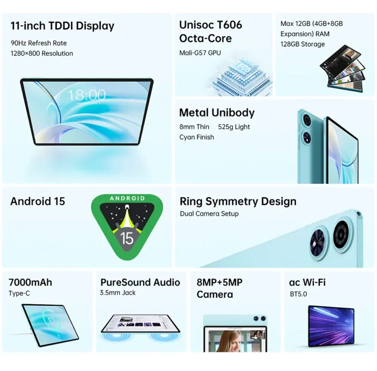 Teclast P50 Case tablet: fullos szett hihetetlen áron 18