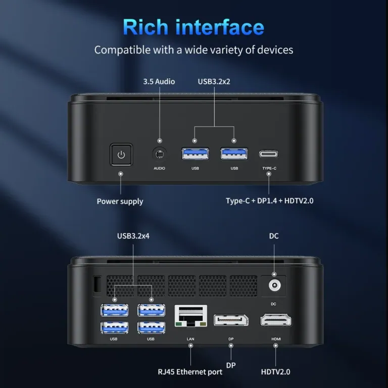 The ACEMAGIC E3B mini PC is not loud or hot 9