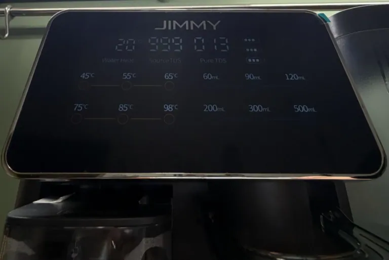 Jimmy R9 víztisztító teszt 4