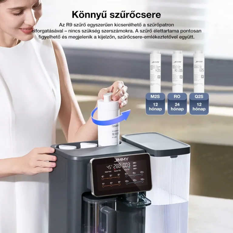 Jimmy R9 víztisztító teszt 24