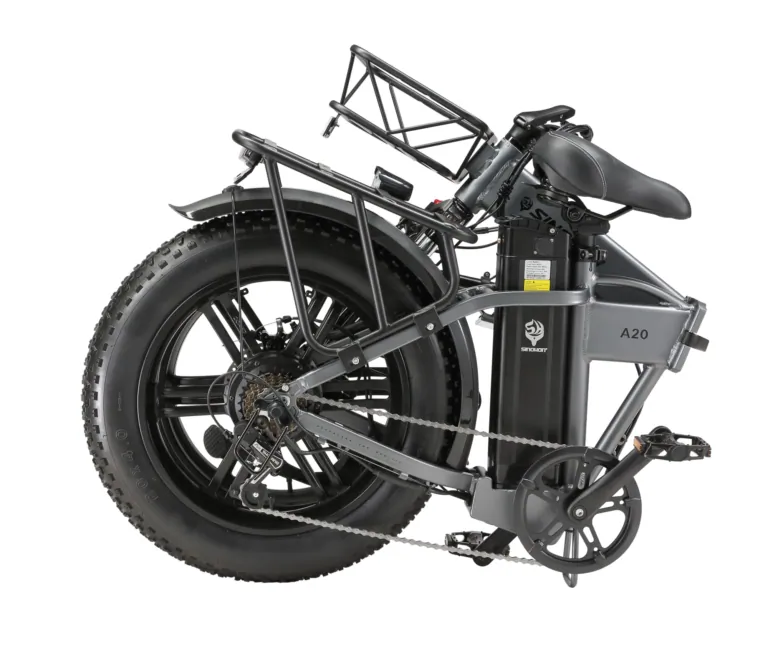 Bicicleta eléctrica A20: una bestia de 1000 vatios con cuadro plegable 8