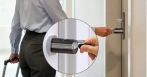 WELOCK U71 okos zárbetét – ujjlenyomattal, kóddal, appból