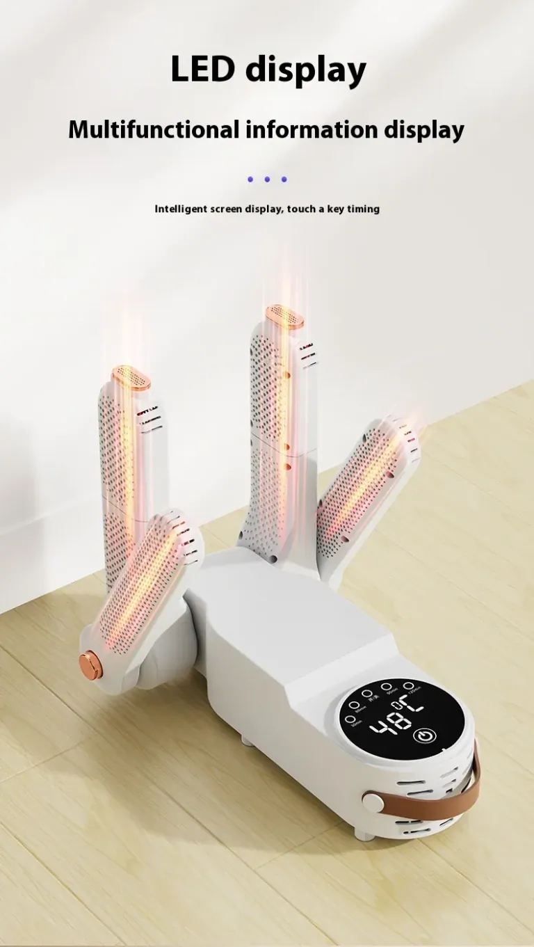 Latyakos időre – Hordozható, UV-s cipőszárító 4800 Ft-ért 8