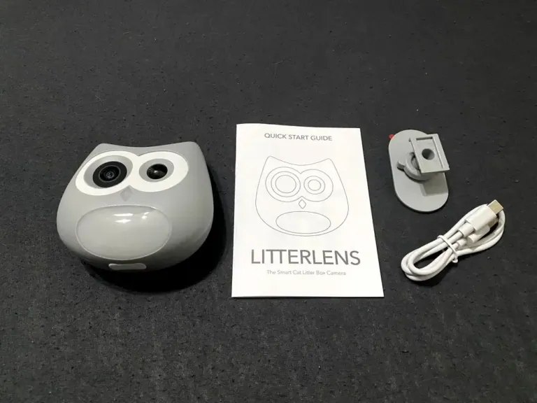 SiiPet LitterLens okos macskaalom-figyelő kamera teszt 2