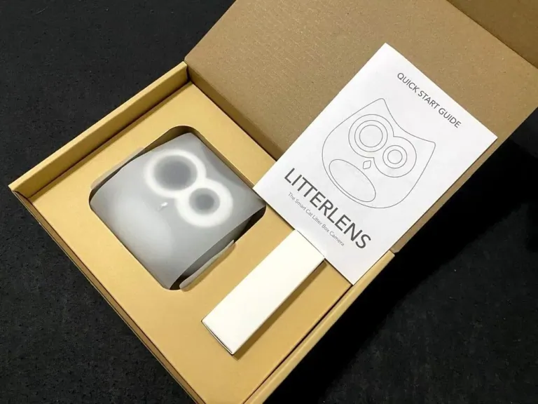 SiiPet LitterLens okos macskaalom-figyelő kamera teszt 8