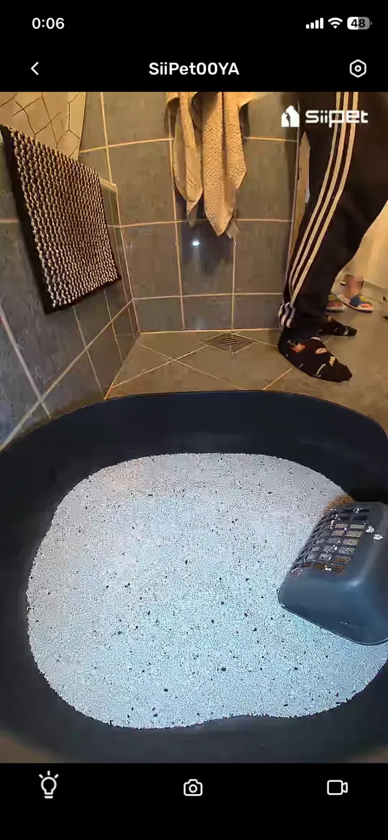 SiiPet LitterLens okos macskaalom-figyelő kamera teszt 22